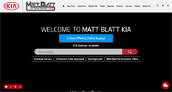 Desktop Screenshot of mattblattkia.com